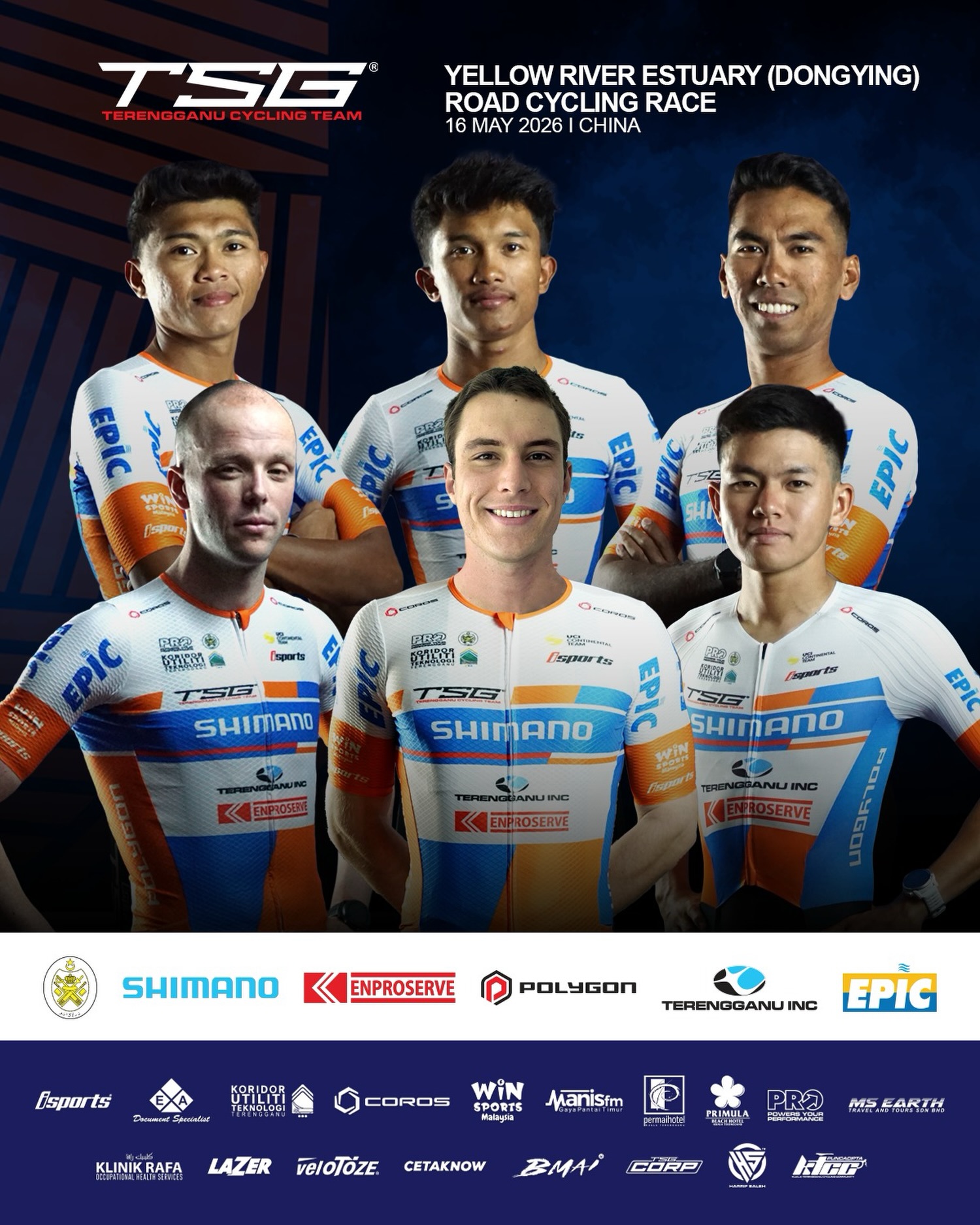 TERENGGANU CYCLING TEAM SET FOR YELLOW RIVER ESTUARY RACE - TERENGGANU ...